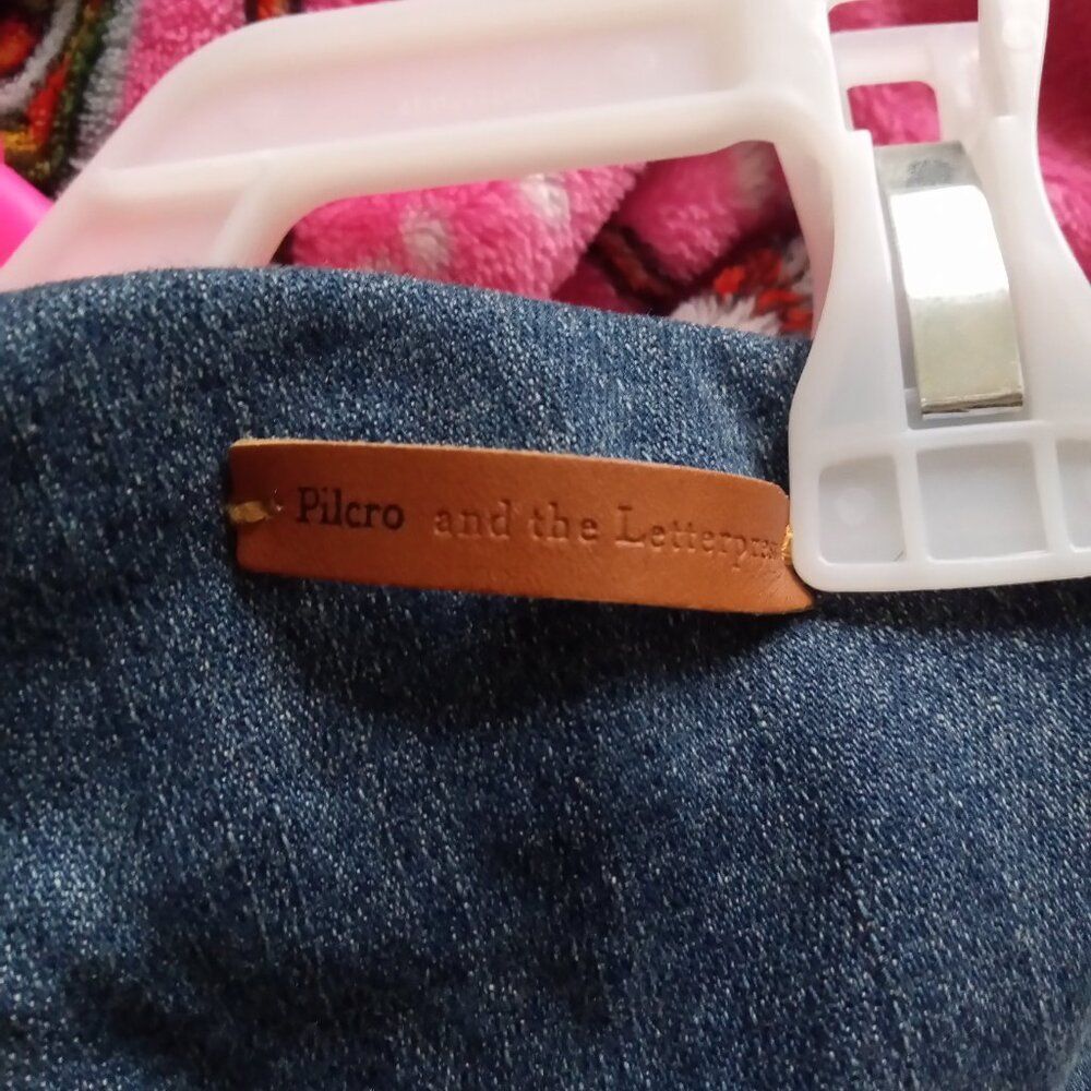 Anthropologie Pilcro Women's High Rise Skinny Jegging Denim Blue Size Small 27 - Picture 6 of 8
